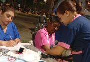 Realizaron acciones de promoción de la salud en la Plaza Belgrano