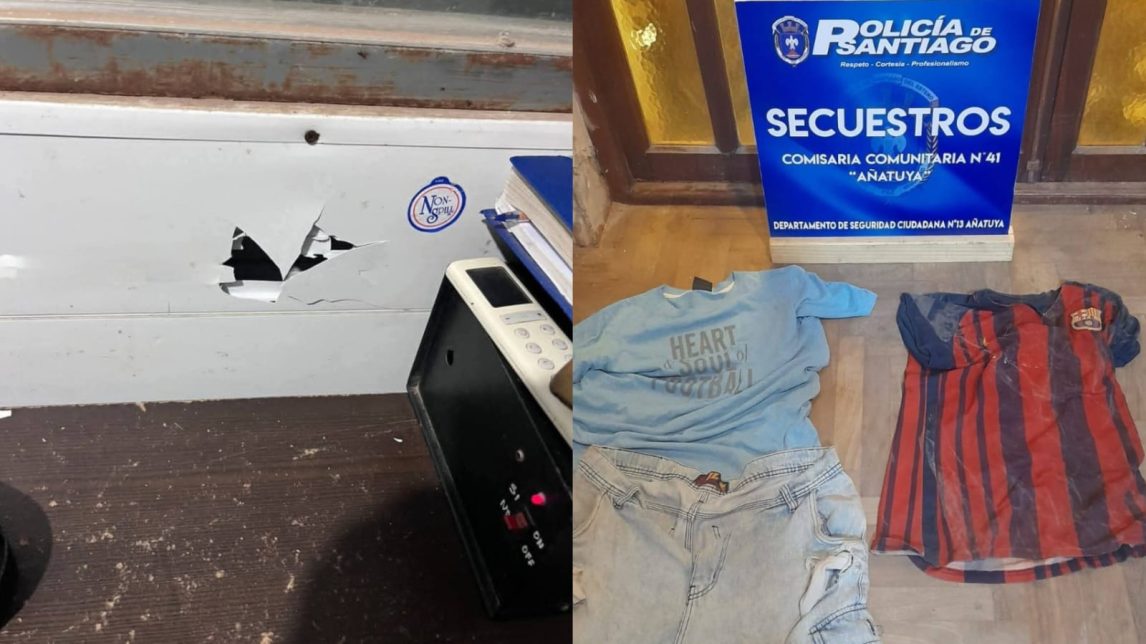 Identifican a los sospechosos por daños a una garita policial