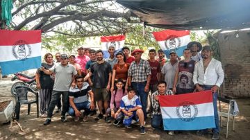 Juan Grabois visitó Pampa Atun y se reunió con delegados del MOCASE VC