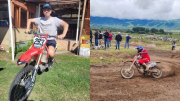 Luis Trejo Pettinichi volvió al motocross después de 20 años y hoy vive el sueño que lo apasiona desde la infancia