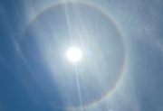 Un halo solar sorprendió a los santiagueños y llenó de fotos las redes