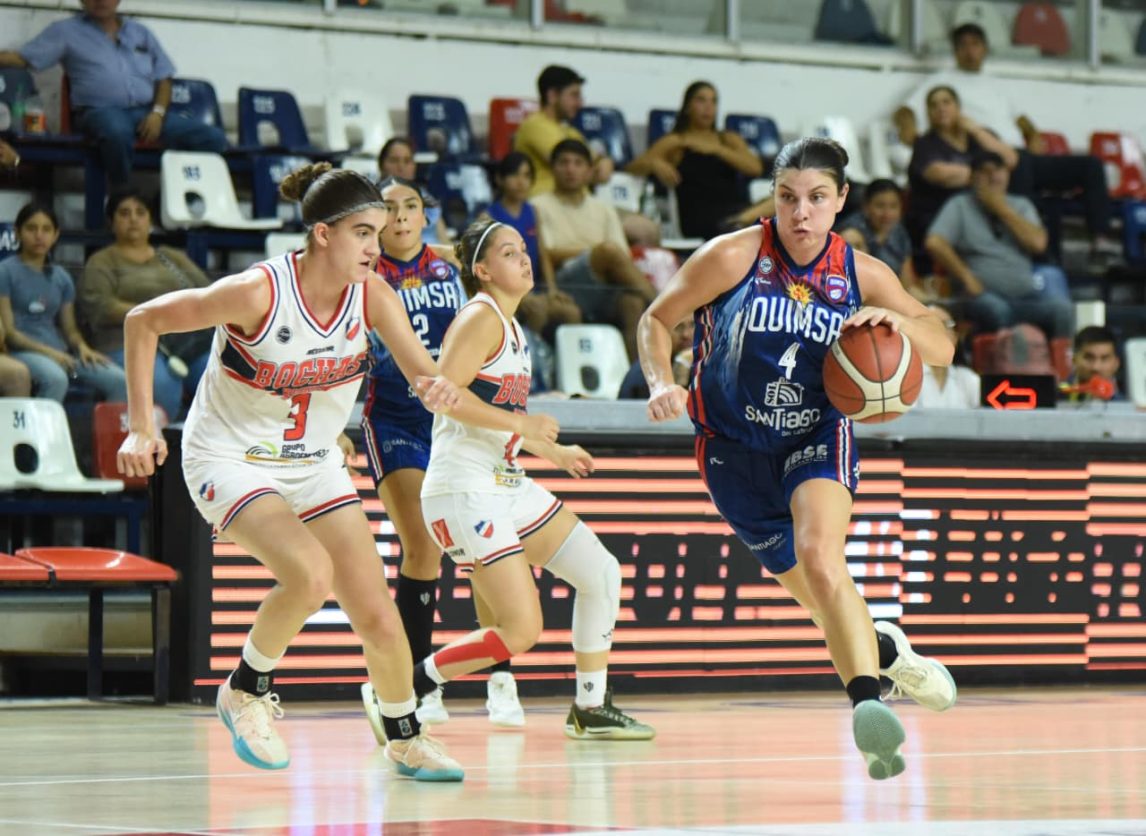 Liga Femenina: Quimsa pisó fuerte en casa y se llevó un triunfo trabajado ante Bochas