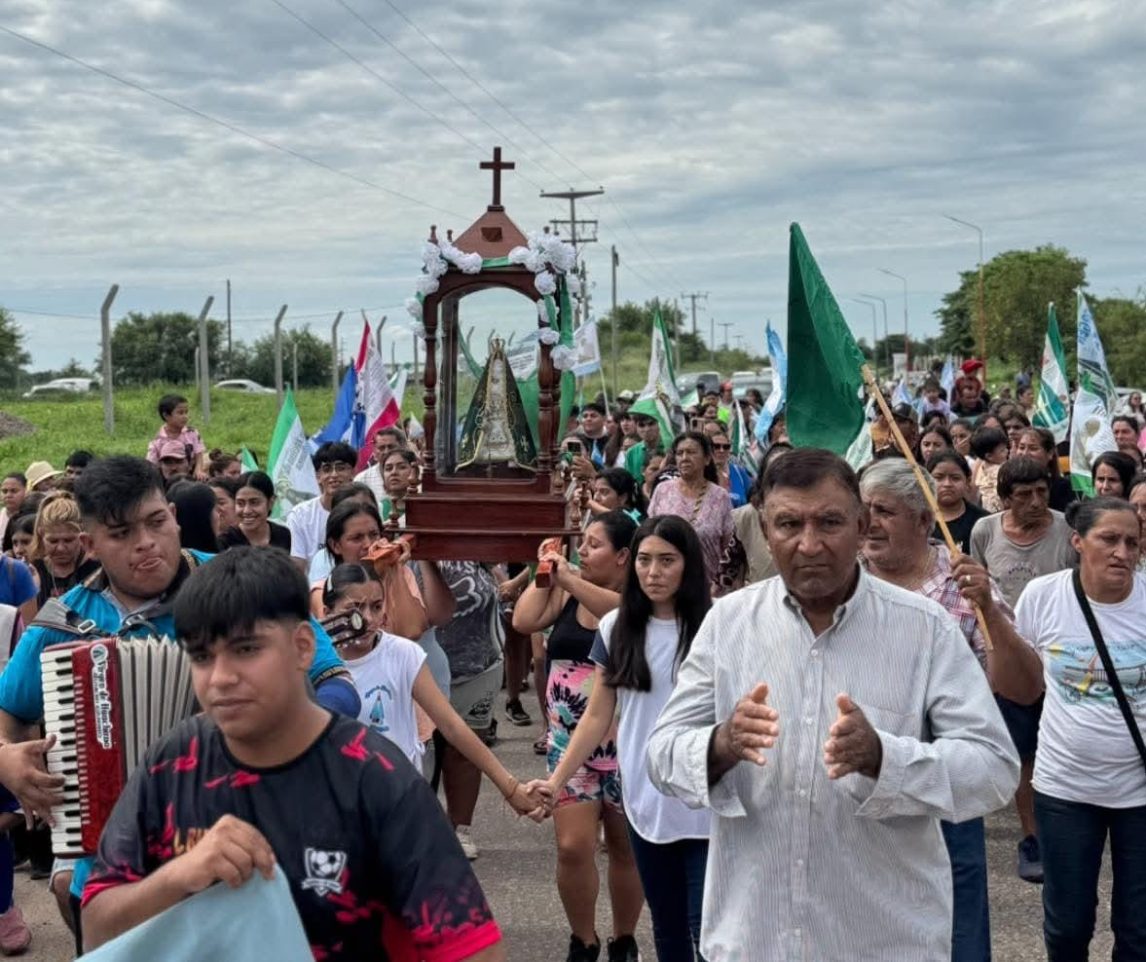 La Virgen de Huachana misionó en comunidades del departamento Anta, en Salta