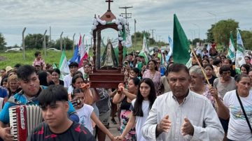 La Virgen de Huachana misionó en comunidades del departamento Anta, en Salta