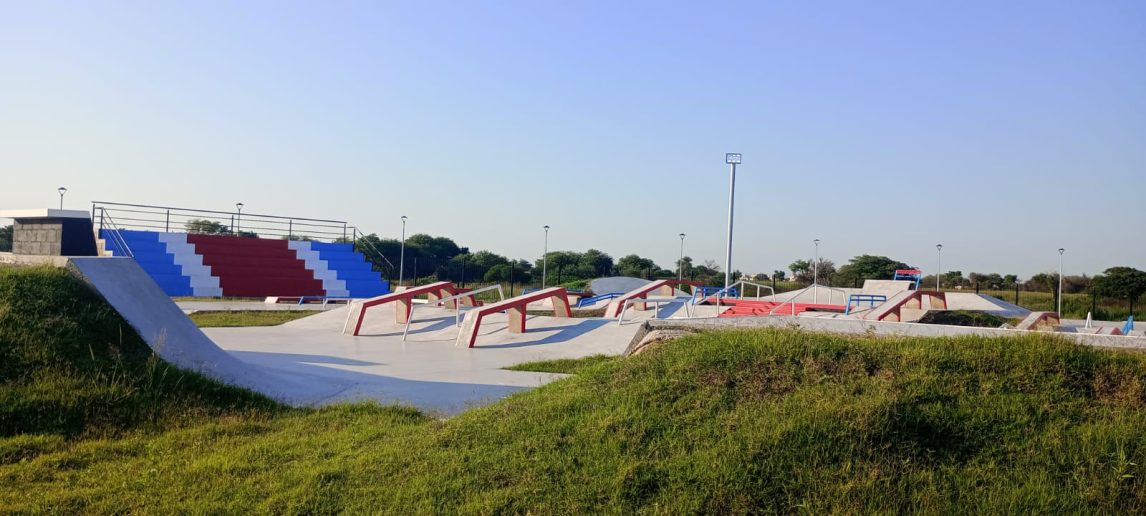 Así luce el Skatepark “Pablo Gómez” de la Costanera, en la previa de su inauguración