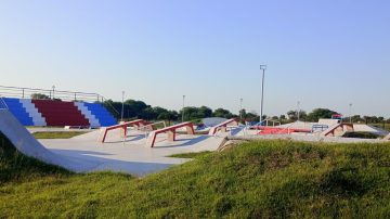 Así luce el Skatepark “Pablo Gómez” de la Costanera, en la previa de su inauguración