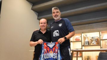 Lucas Victoriano fue presentado oficialmente como nuevo entrenador de Quimsa