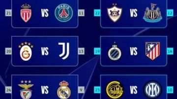 Se sortearon los playoffs de la Champions League 2026