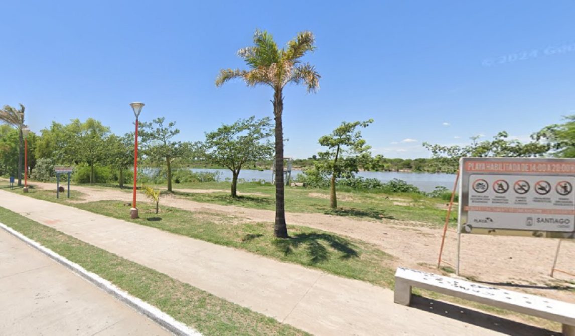 Grave imprudencia: una niña de 5 años fue arrojada al Dulce en un sector prohibido y se fracturó