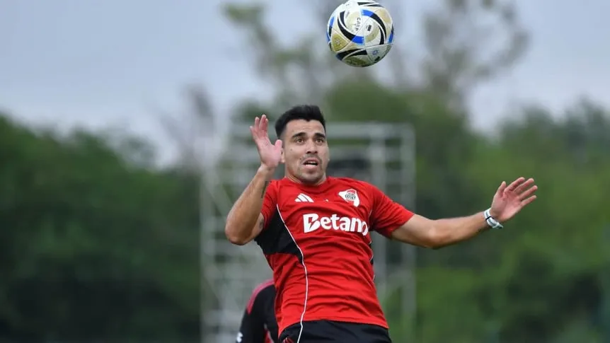 Gallardo apura el regreso del Huevo Acuña para visitar al Canalla