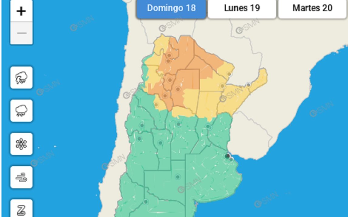 Santiago del Estero bajo alerta naranja: qué significa y cómo protegerse