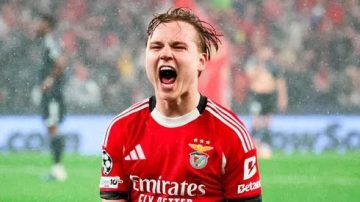 Benfica le ganó al Real Madrid con un gol agónico de Trubin y clasificó a los Playoffs