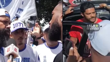 Las barras vuelven a escena en Brasil: tensión con Hulk y respaldo a Gerson