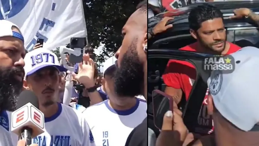 Las barras vuelven a escena en Brasil: tensión con Hulk y respaldo a Gerson