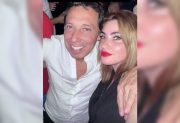 Tras la reconciliación, Mariano Páez y Stephanie Budán chocaron con su BMW en pleno centro