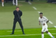 Simeone protagonizó un tenso cruce con Vinicius en el clásico y generó polémica