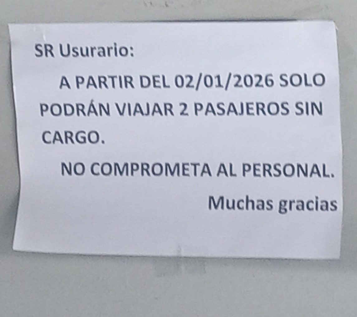 Colectivos: aseguran que no permiten subir a más de dos personas con discapacidad por viaje