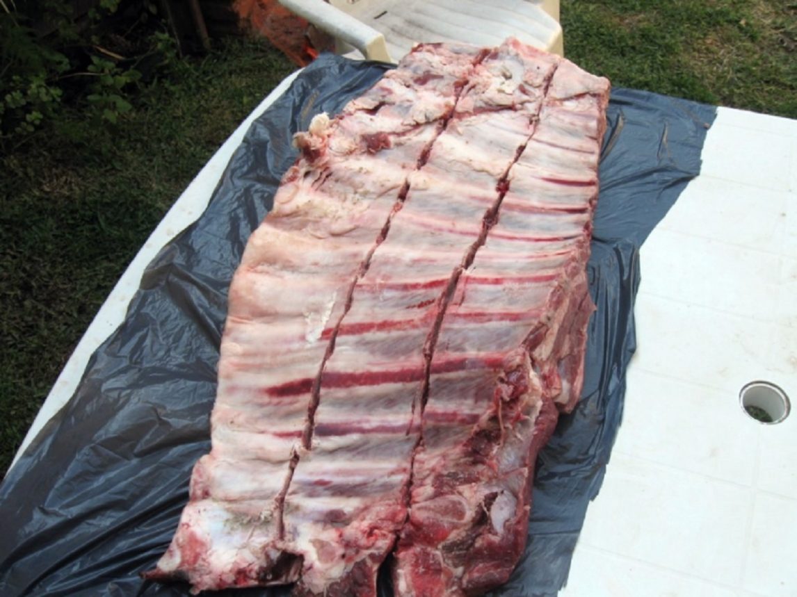 Añatuya: delincuentes rompieron un ventiluz y se llevaron tres costillares de una carnicería