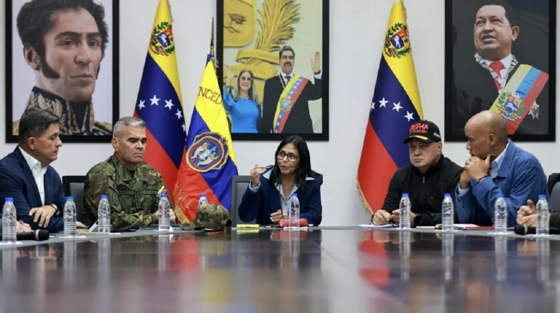 Delcy Rodríguez encabezó su primera reunión de gabinete y envió un mensaje a Estados Unidos