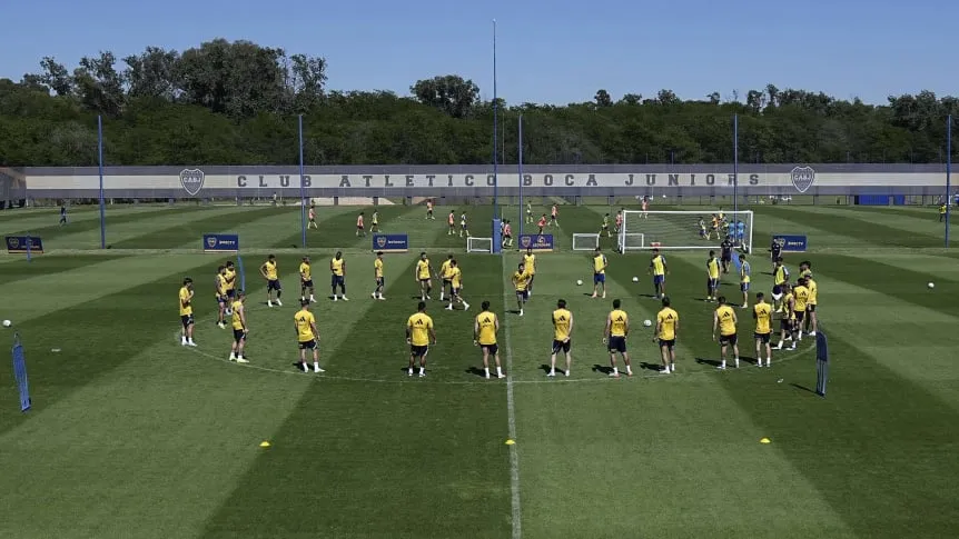 Boca y el mensaje del mercado: quiénes entrenan lejos del grupo principal