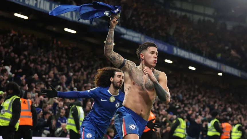Chelsea lo dio vuelta ante West Ham con un gol decisivo de Enzo Fernández