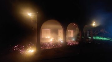 Río Hondo: un incendió dejó una persona herida y pérdidas totales en una vivienda