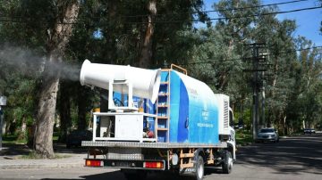 Continúan los operativos de fumigación contra el dengue en Capital