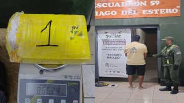 Con los chicos en el auto y cocaína debajo del asiento: cayó narco añatuyense con droga valuada en $19 millones