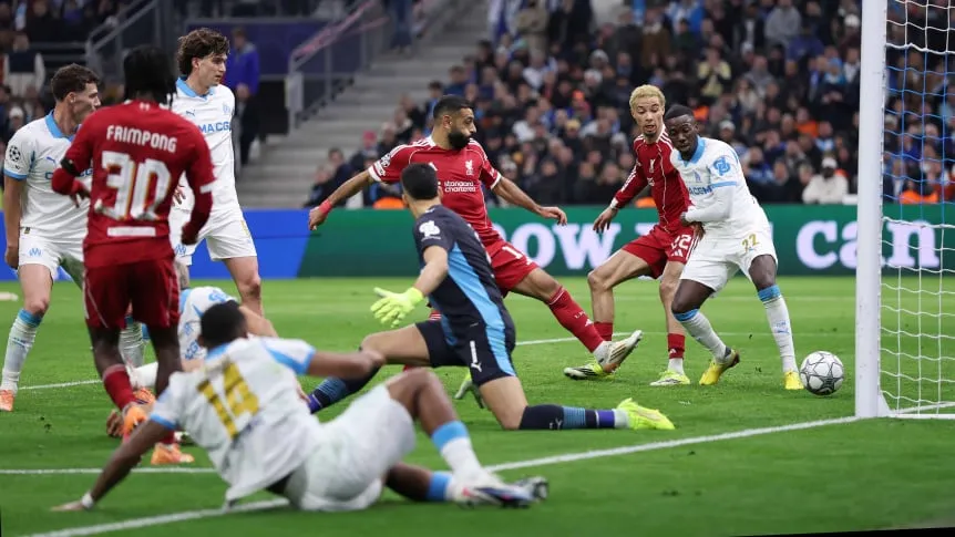 Liverpool aplastó a Marsella en una noche para el olvido de Rulli