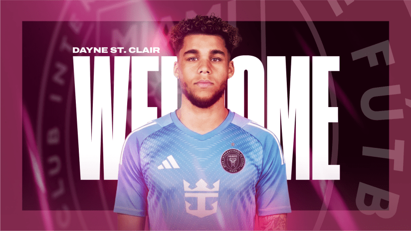 Inter Miami sumó a un arquero de selección: Dayne St. Clair es nuevo refuerzo del equipo de Messi
