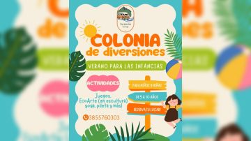 Organizan una colonia de verano con propuestas integrales para niños y niñas