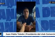 Habló el presidente de Comercio tras la clausura del club por el derrumbe: “No cedió la tribuna, sino una contención”