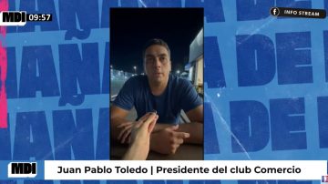 Habló el presidente de Comercio tras la clausura del club por el derrumbe: “No cedió la tribuna, sino una contención”