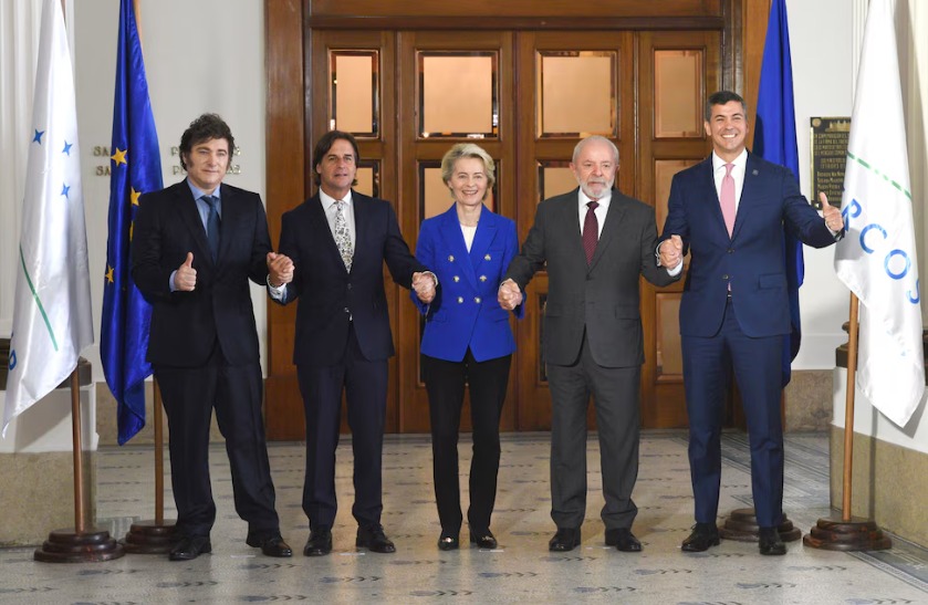 Milei viajará a Paraguay por la firma del acuerdo Mercosur–Unión Europea