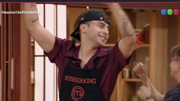 Rusherking ingresó a MasterChef Celebrity: el santiagueño se sumó al reality y el programa hizo picos de rating
