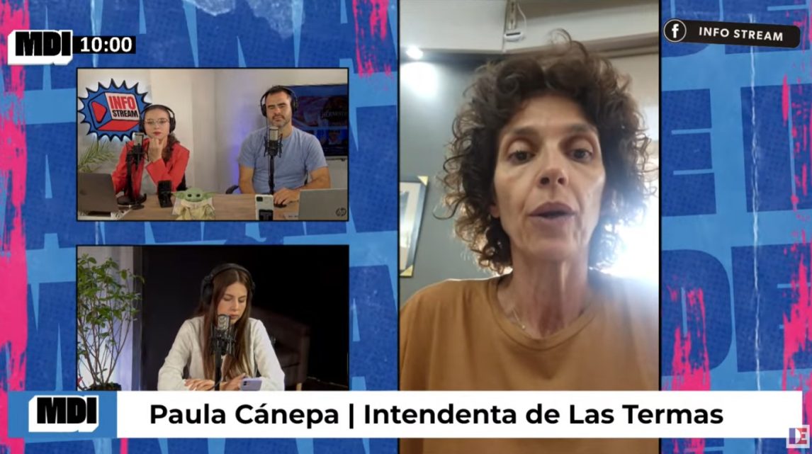 “Este enero fue tremendamente lluvioso y eso se ve reflejado en el caudal”: la intendenta de Termas sobre la crecida del río