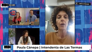 “Este enero fue tremendamente lluvioso y eso se ve reflejado en el caudal”: la intendenta de Termas sobre la crecida del río