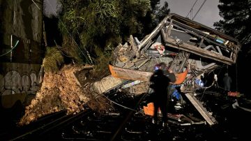 Otro accidente de tren en España: murió el maquinista y hay 20 heridos