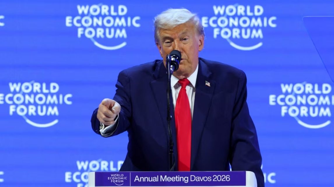 Trump volvió a insistir en Davos con la idea de que EEUU adquiera Groenlandia por razones de seguridad