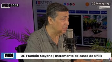 “Hay que insistir con el preservativo y no confiarse”: el Dr. Franklin Moyano habló sobre el aumento de casos de sífilis