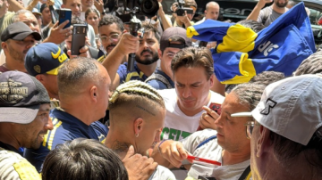Locura en los hinchas de Boca por la llegada de Santiago Ascacíbar