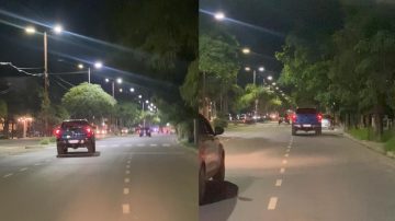 “Casi choca”: Filman al conductor de una 4×4 que iba en zigzag por Avenida Belgrano