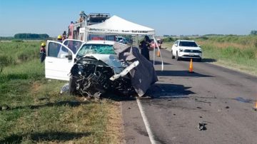 Otro accidente fatal golpea a Entre Ríos: un hombre murió tras un violento choque frontal en la Ruta 18