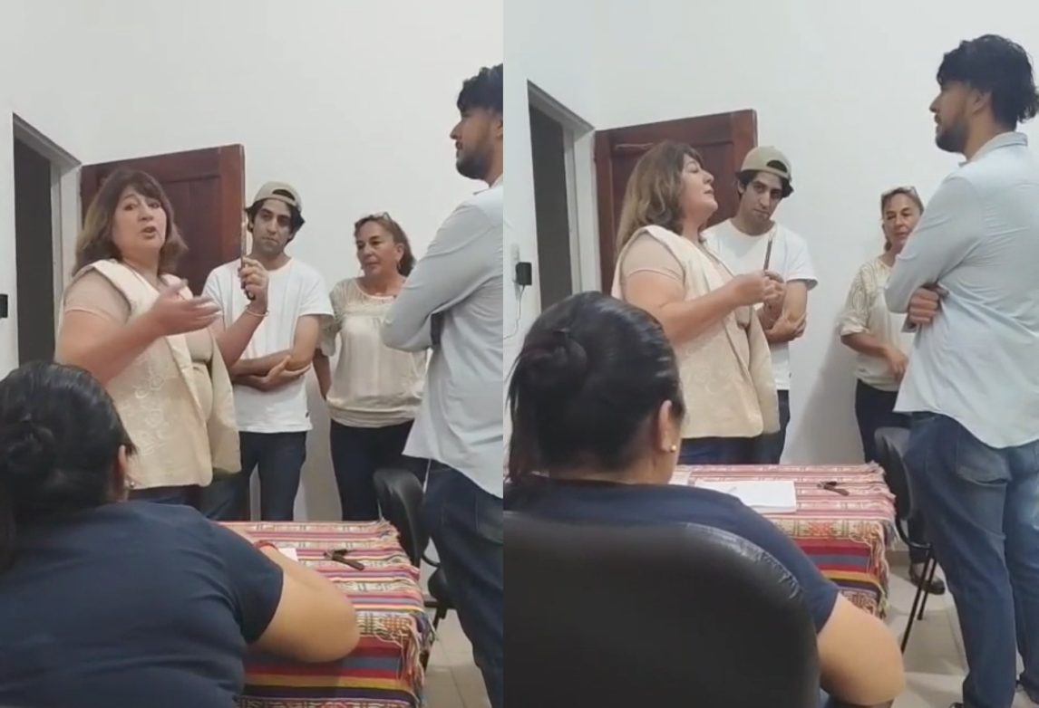 Beltrán: por un dispenser, exintendenta irrumpió en el municipio e intimidó a empleados municipales