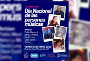 Por el Día Nacional de la Persona Música se realizará un recital en la plaza Libertad