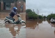 Intensas lluvias en Monte Quemado: el agua ingresó a las casas y dejó calles anegadas