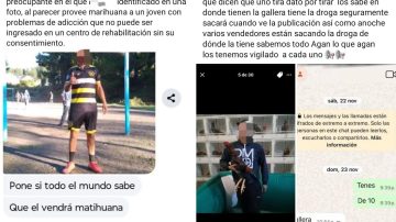 Clodomira: Una cuenta de Facebook escracha a “dealers” con nombre, apellido y foto