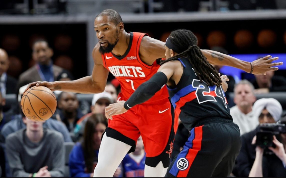 “Pagás para verme, gordo HDP”, Kevin Durant explotó contra un hincha de los Pistons durante la victoria de Houston