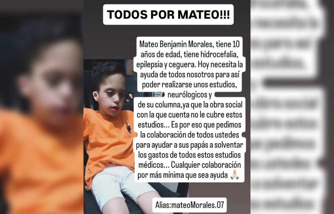 Ayudemos a Mateo: una causa que necesita del corazón de todos