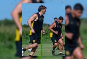 Mitre continúa con su preparación: nueva jornada de entrenamiento del plantel